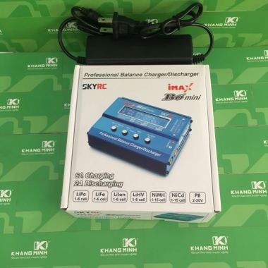 Sạc iMax B6 mini SkyRC cân bằng cell và đo dung lượng pin