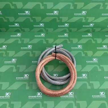 Dây đồng M50 xác rắn bấm cos 2 đầu cho máy hàn cell pin