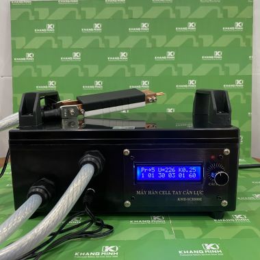 Máy hàn cell Tay cân lực Ray trượt Cao cấp Hàn kẽm 0.3mm