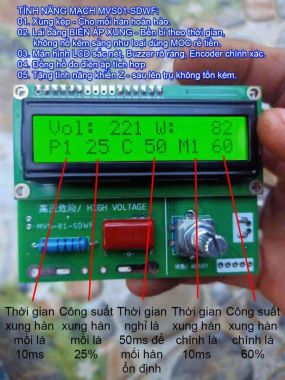 Mạch Timer MYMY BTA Chế Máy Hàn Cell