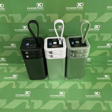 Pin sạc dự phòng 20000mAh sạc nhanh 22W có đèn Led