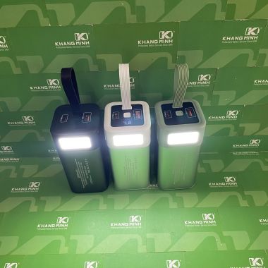 Pin sạc dự phòng 20000mAh sạc nhanh 22W có đèn Led