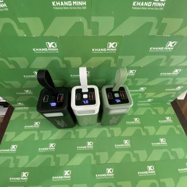 Pin sạc dự phòng 20000mAh sạc nhanh 22W có đèn Led
