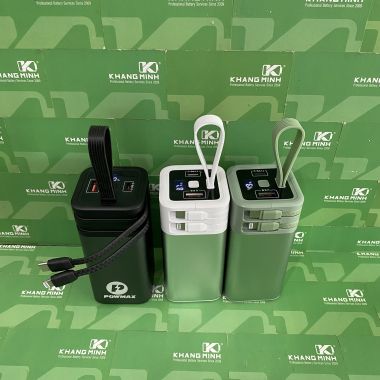 Pin sạc dự phòng 20000mAh sạc nhanh 22W có đèn Led