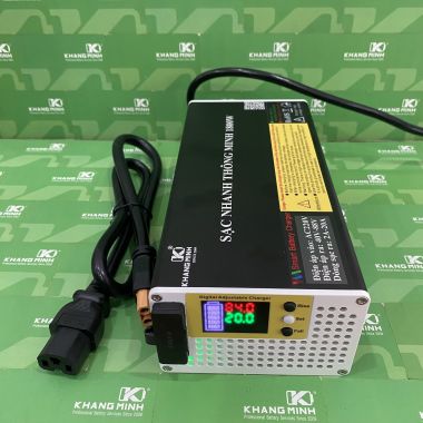 Sạc nhanh 1800W 20A chỉnh dòng sạc được pin dung lượng cao