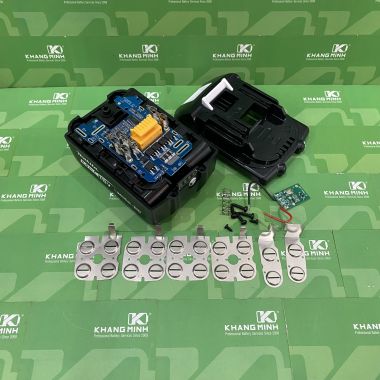 Vỏ Mạch Pin Makita 18V 5S 2P CB Led Nhận Sạc Zin Và DC