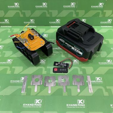Vỏ Mạch Pin Makita 18V 21V 5S 2P 80A DC Led Chống Sốc