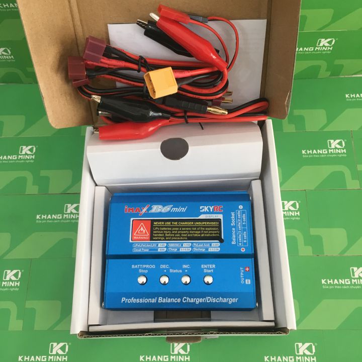 Sạc iMax B6 mini SkyRC cân bằng cell và đo dung lượng pin
