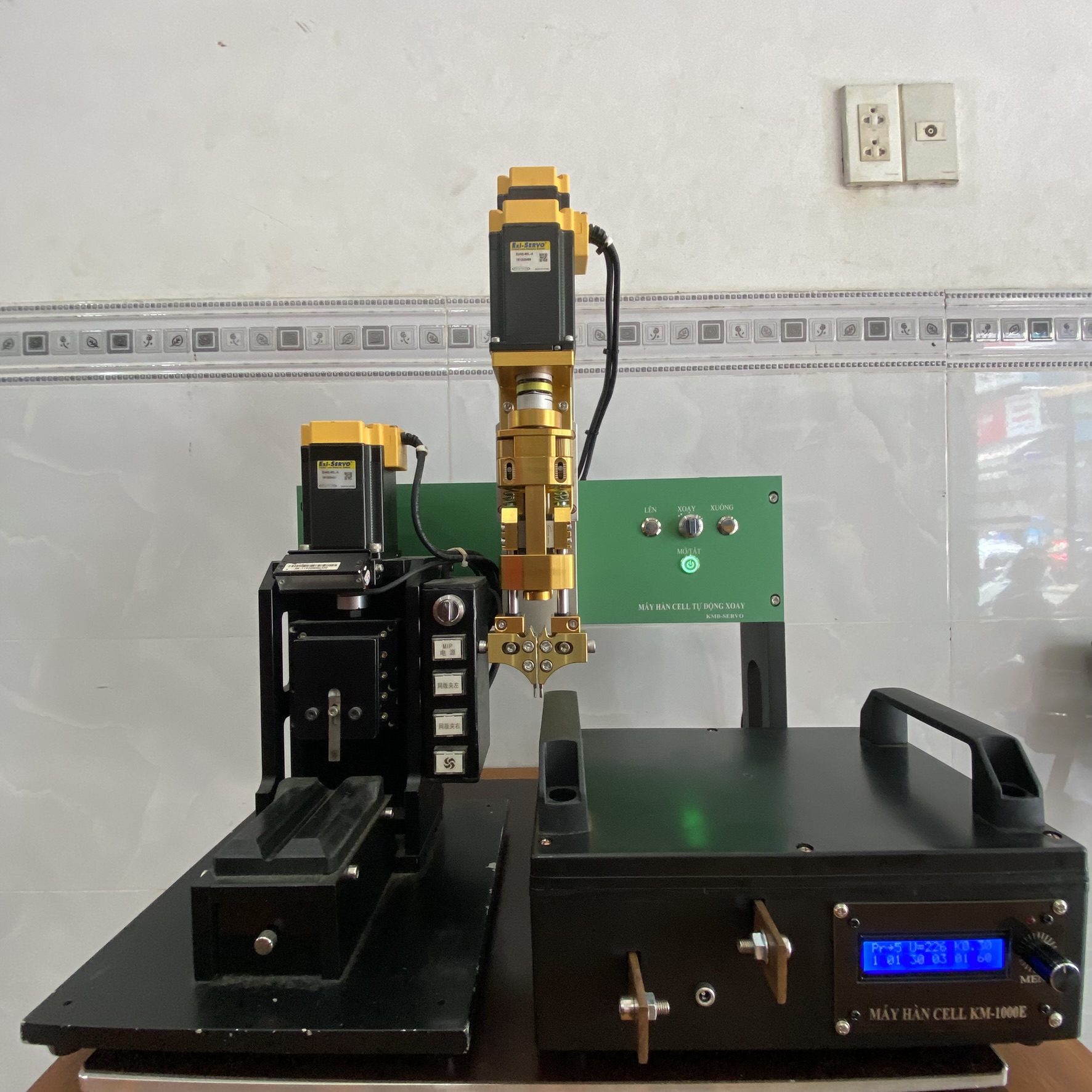 Máy Hàn Cell Tự Động Xoay Ezi Servo 60L Limited Gold VIP