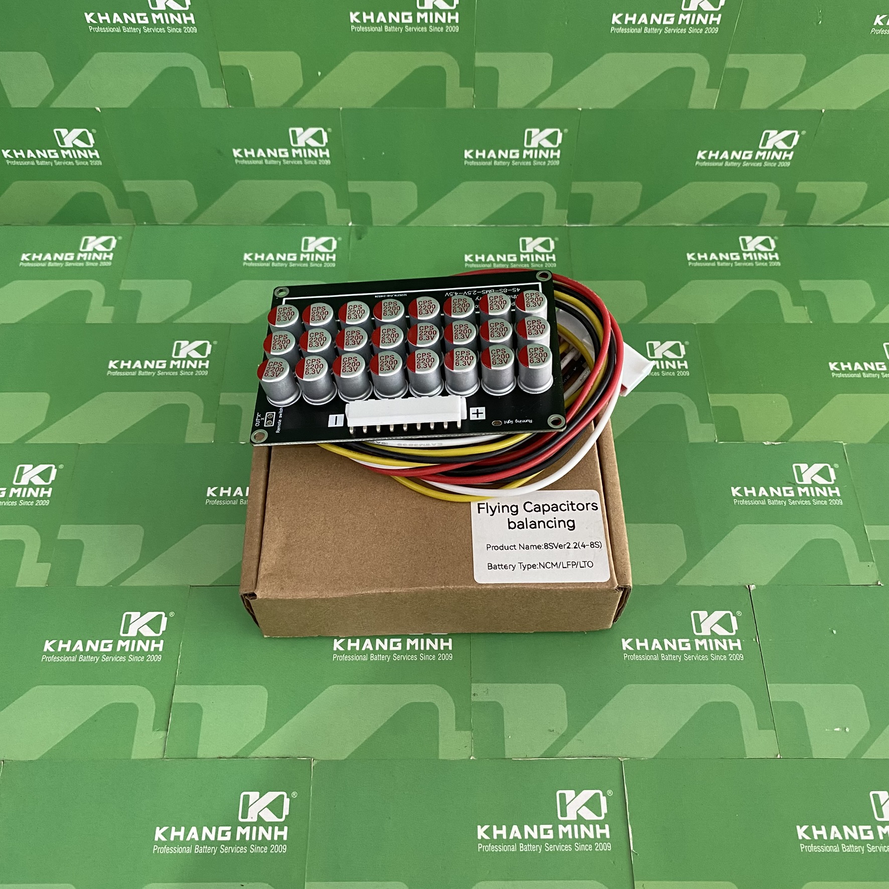 Mạch CB Cân Bằng Chủ Động 4-8S 5.5A Pin Li-ion LiPo LiFePO4
