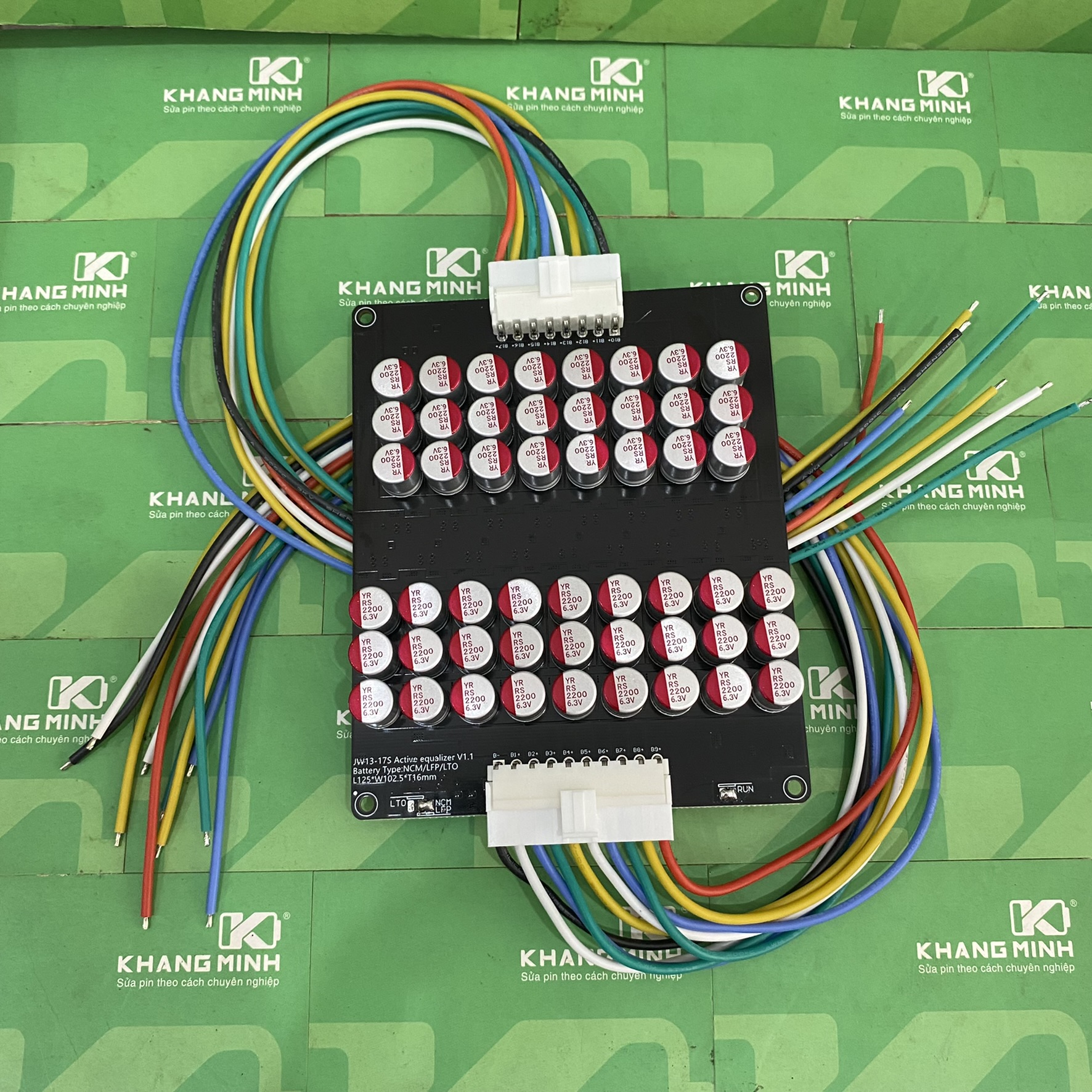 Mạch CB Cân Bằng Chủ Động 13-17S 5.5A Li-ion LiPo LiFePO4