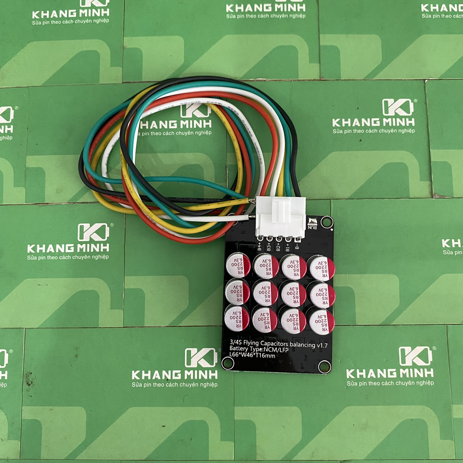 Mạch CB Cân Bằng Chủ Động 3S 4S 5.5A Pin Li-ion LiPo LiFePO4