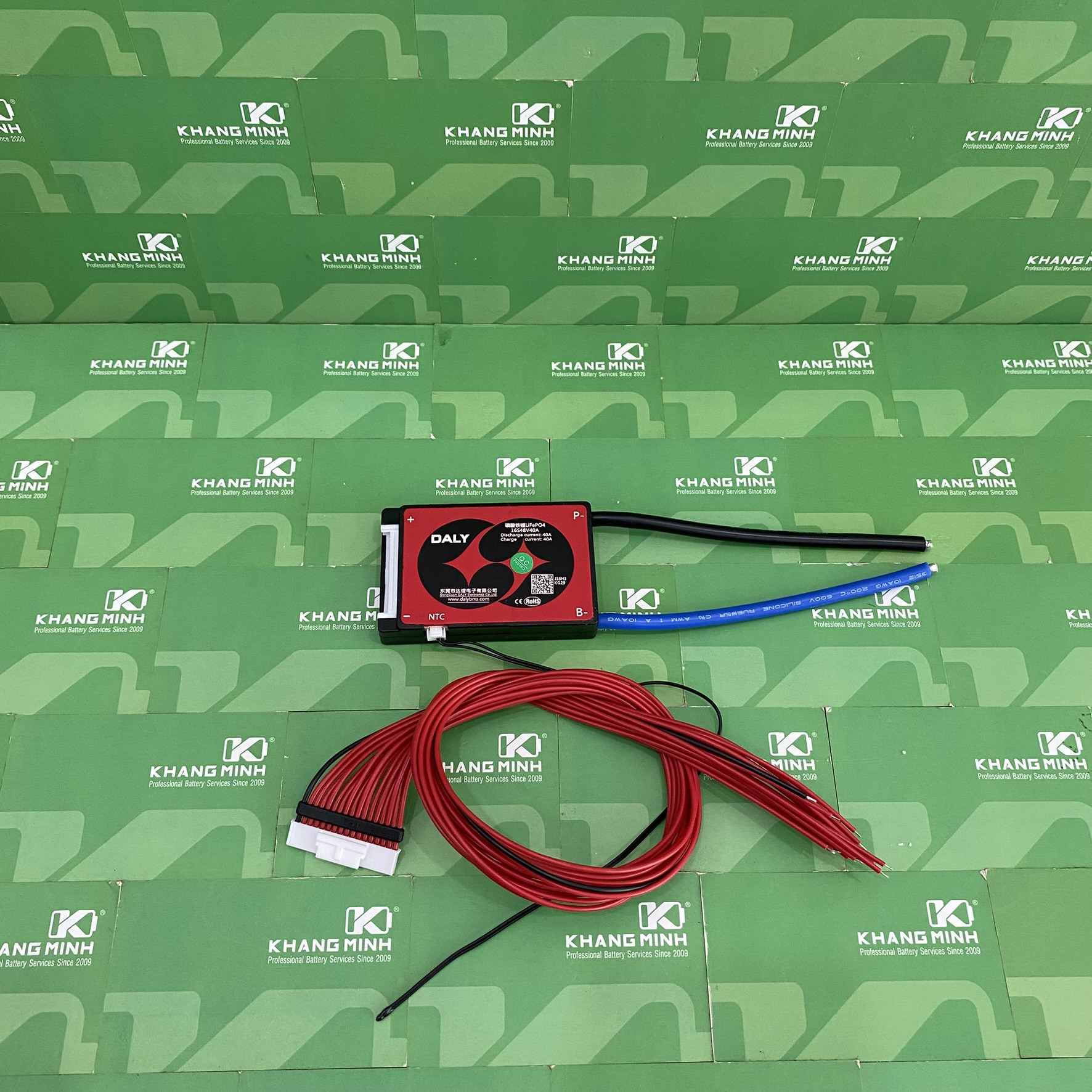 Mạch Daly 16S 48V 40A Pin Sắt LiFePO4 3.2V Chính Hãng