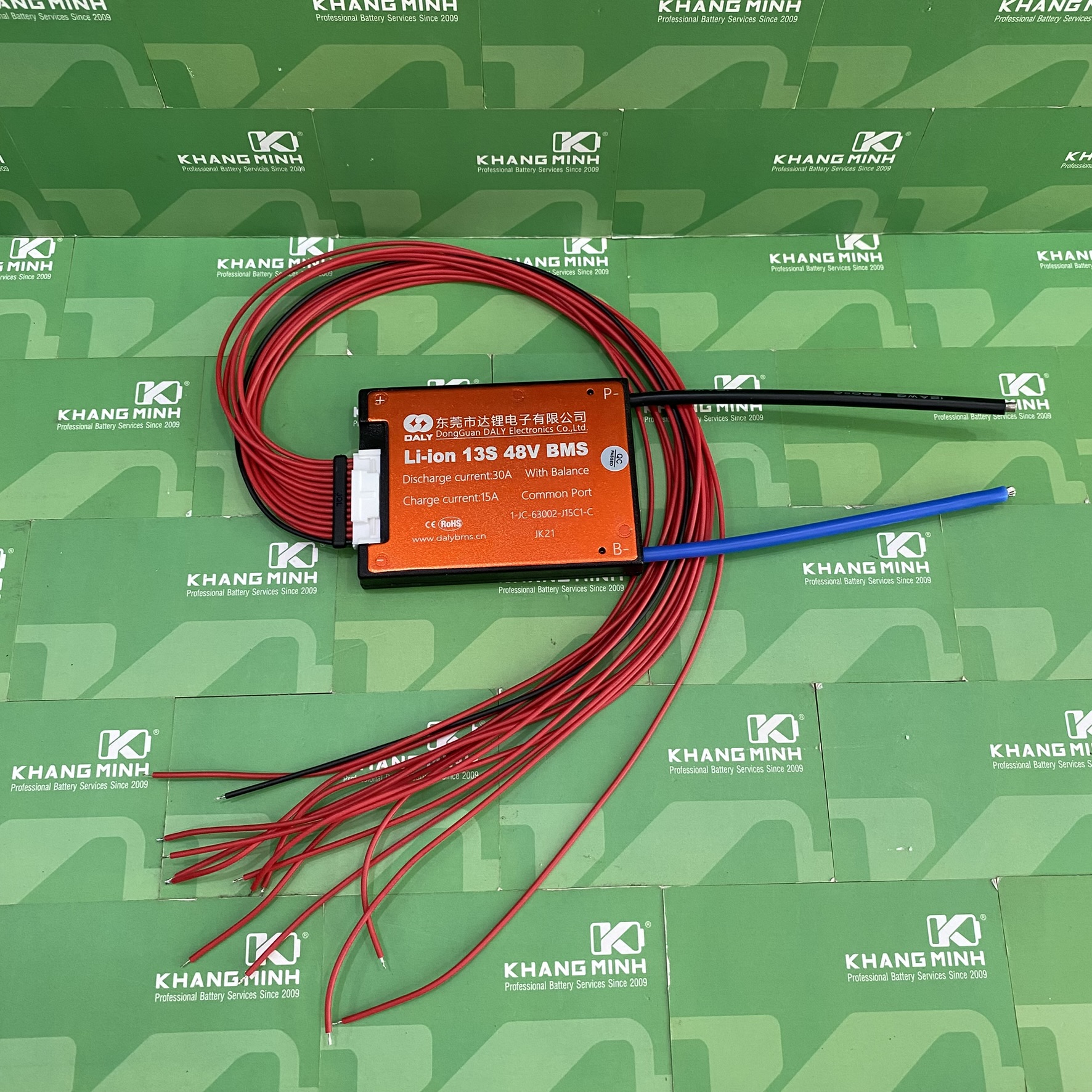 Mạch Daly 13S 48V 30A Pin Li-ion LiPo 3.7V Chính Hãng