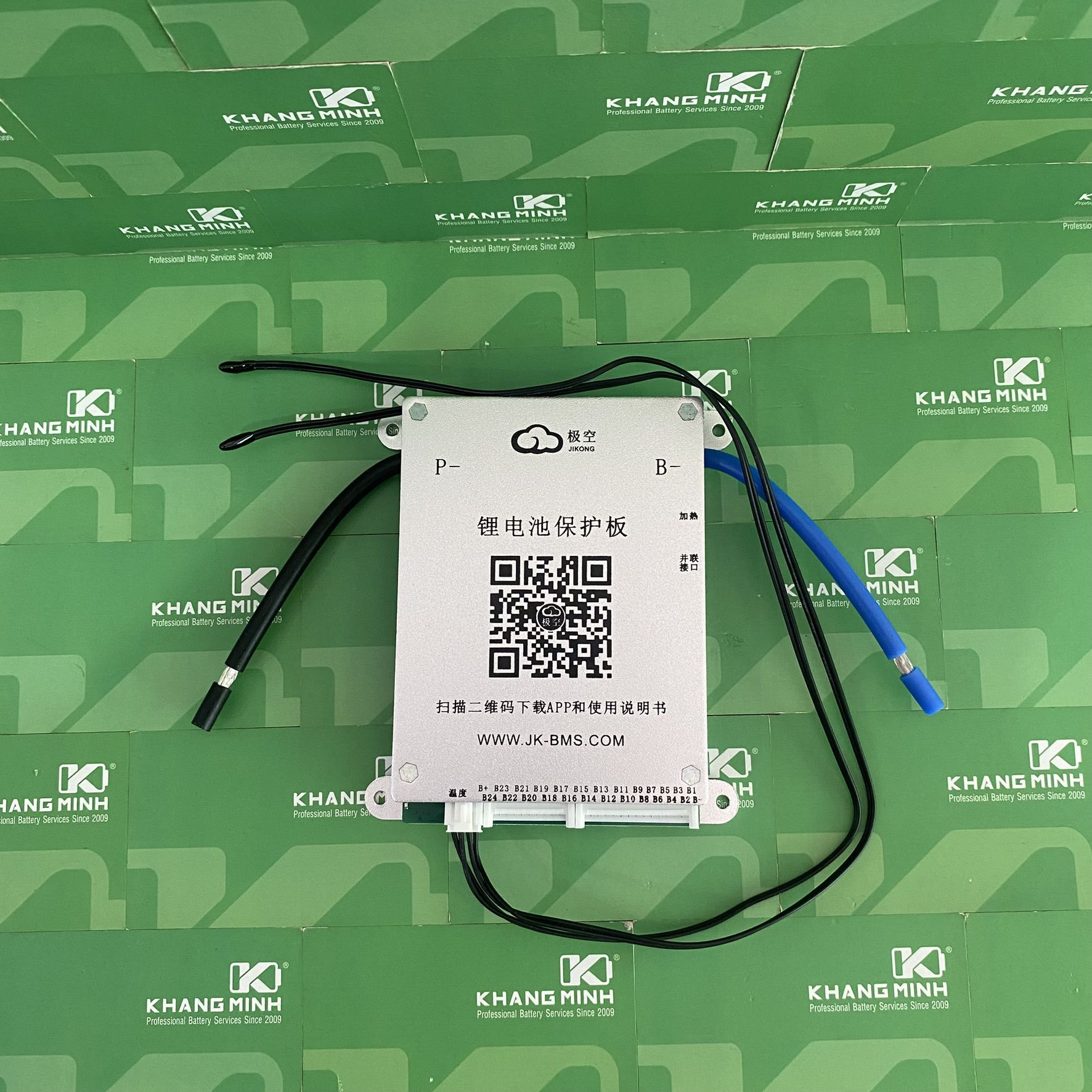 Mạch JK 4S - 8S 200A CBCĐ 2A Có Kết Nối Bluetooth