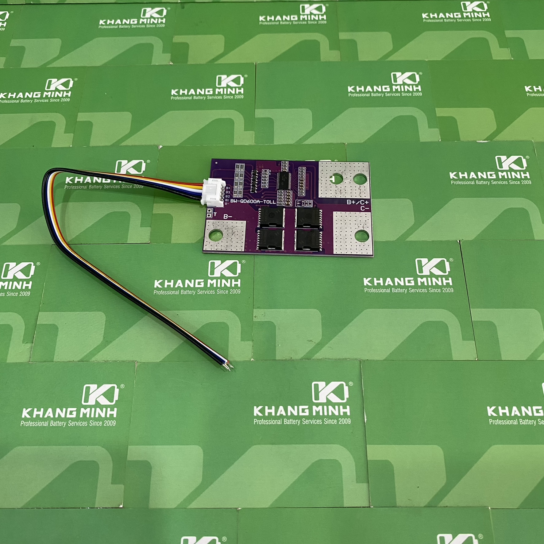 Mạch Pin Sắt 4S 12V 600A Li-Fe 3.2V, Chế Bình Kích Xe Máy