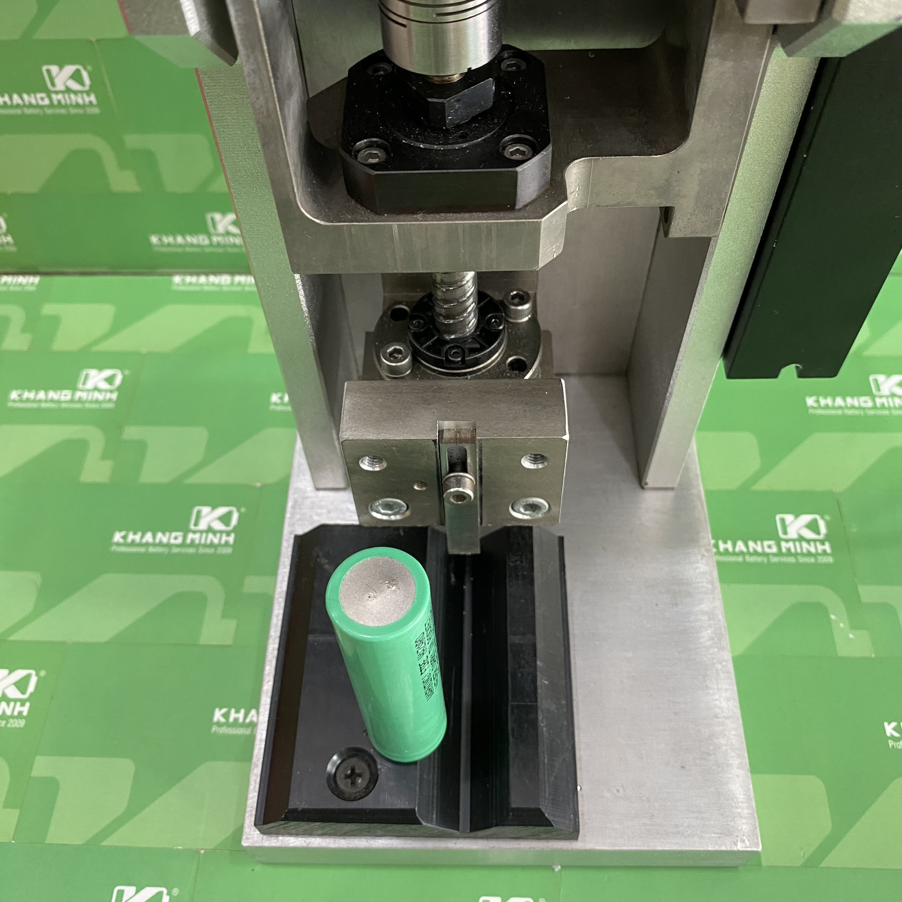 Máy Gọt Cell Pin Tự Động Step 57 Gọt Sạch Kẽm Chỉ 1 Lần Duy Nhất