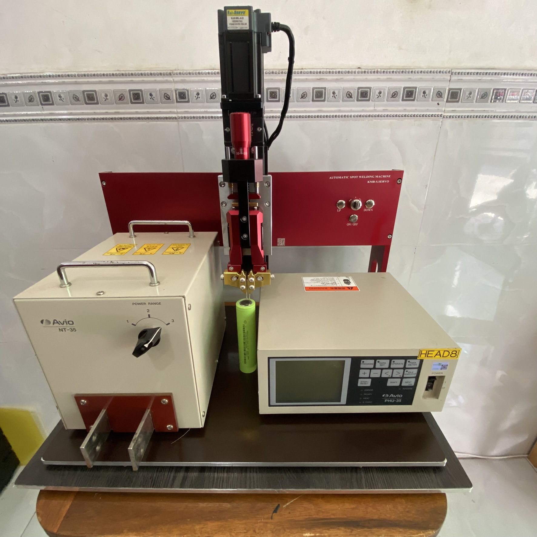 Trụ H&agrave;n Cell Tự Động Xoay Ezi Servo 60L Limited Gold VIP