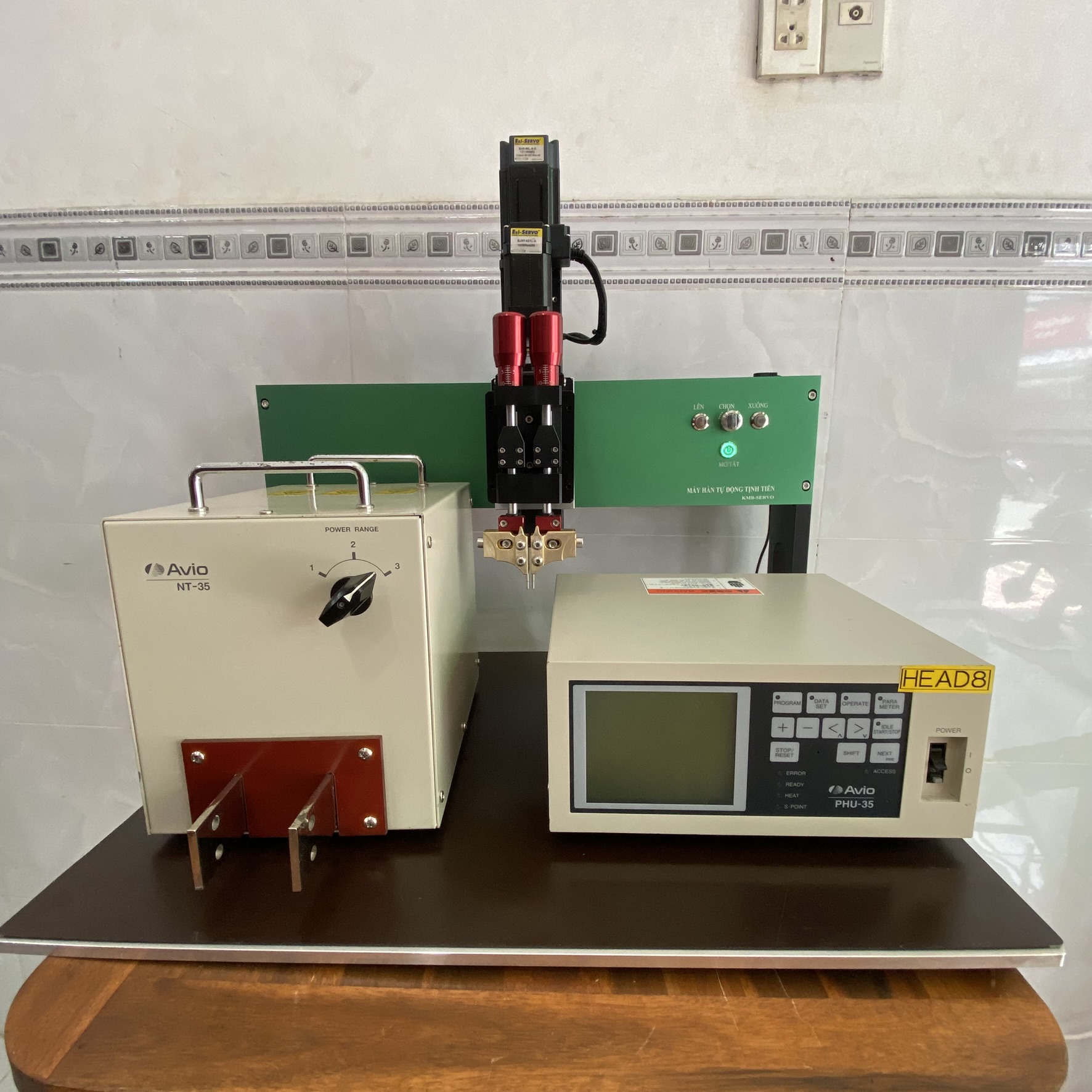 Máy Hàn Cell Tịnh Tiến Ezi Servo 56L Avio NT-35 VIP