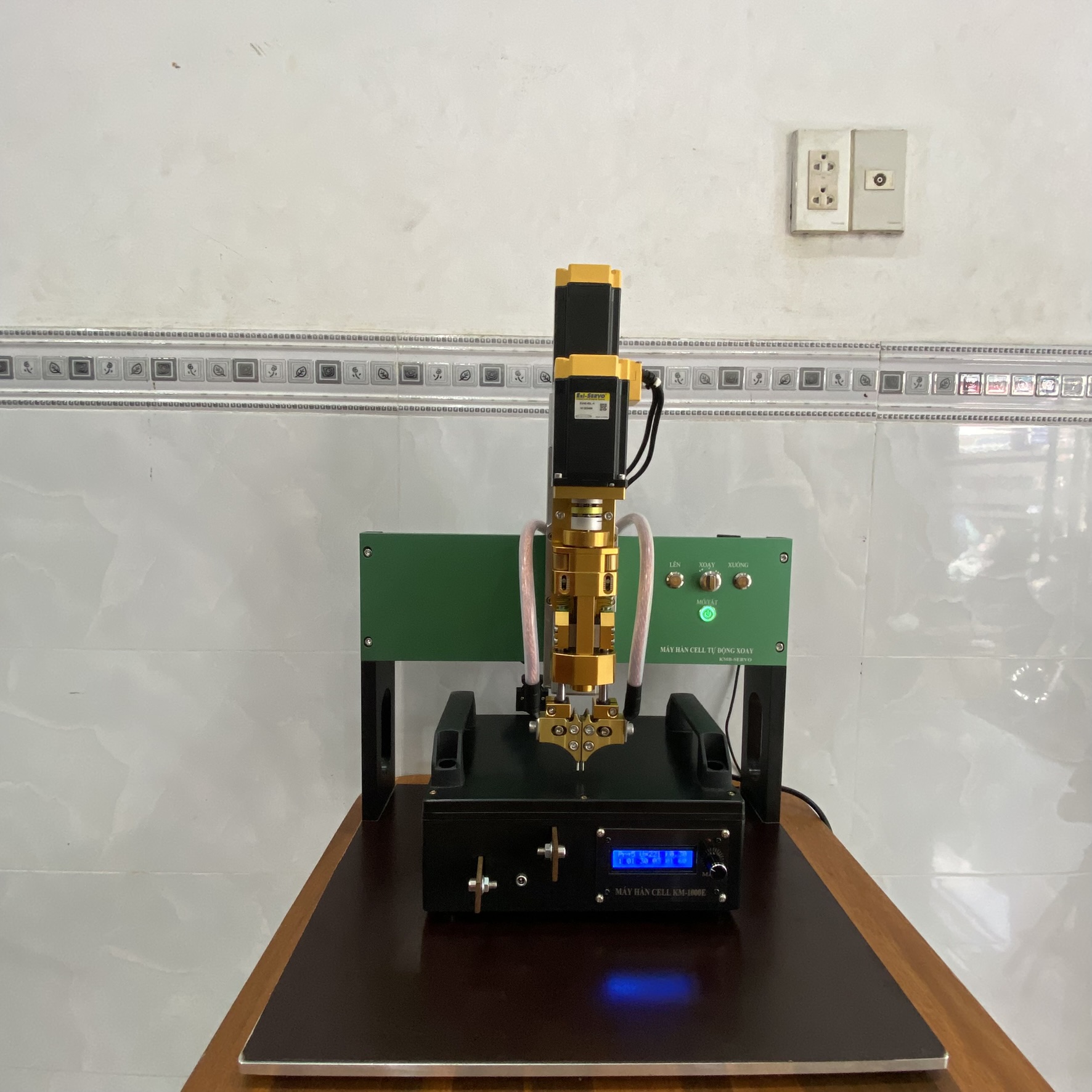 Máy Hàn Cell Tự Động Xoay Ezi Servo 60L Limited Gold VIP