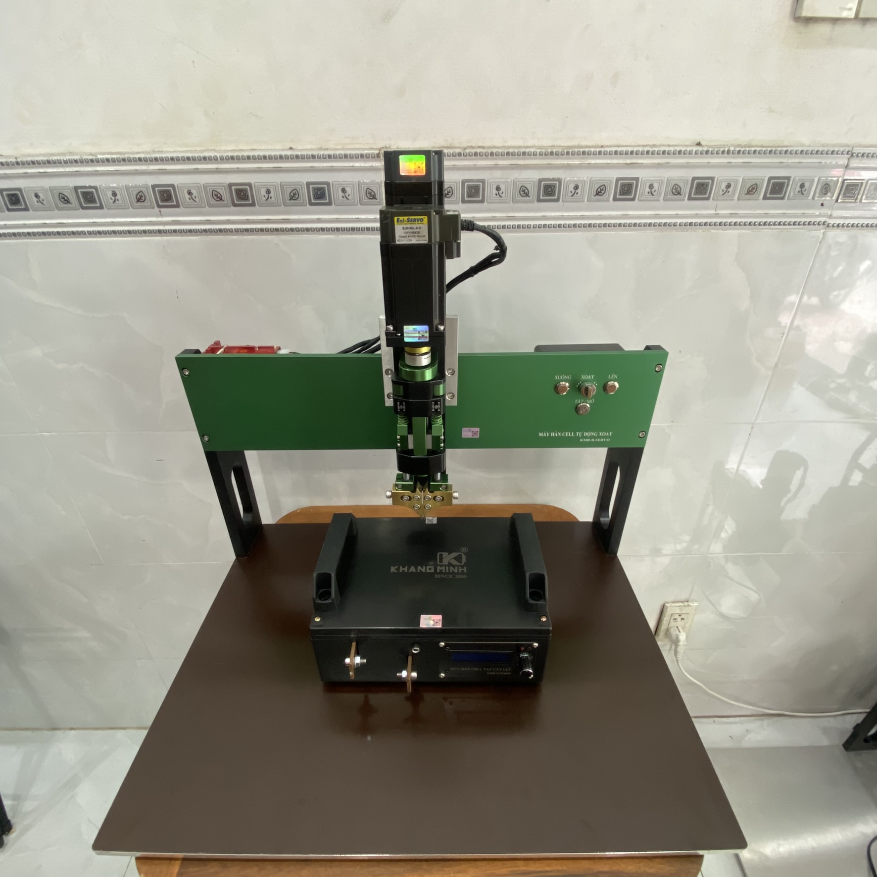 Máy Hàn Cell Tự Động Xoay Ezi Servo 56L Luxury