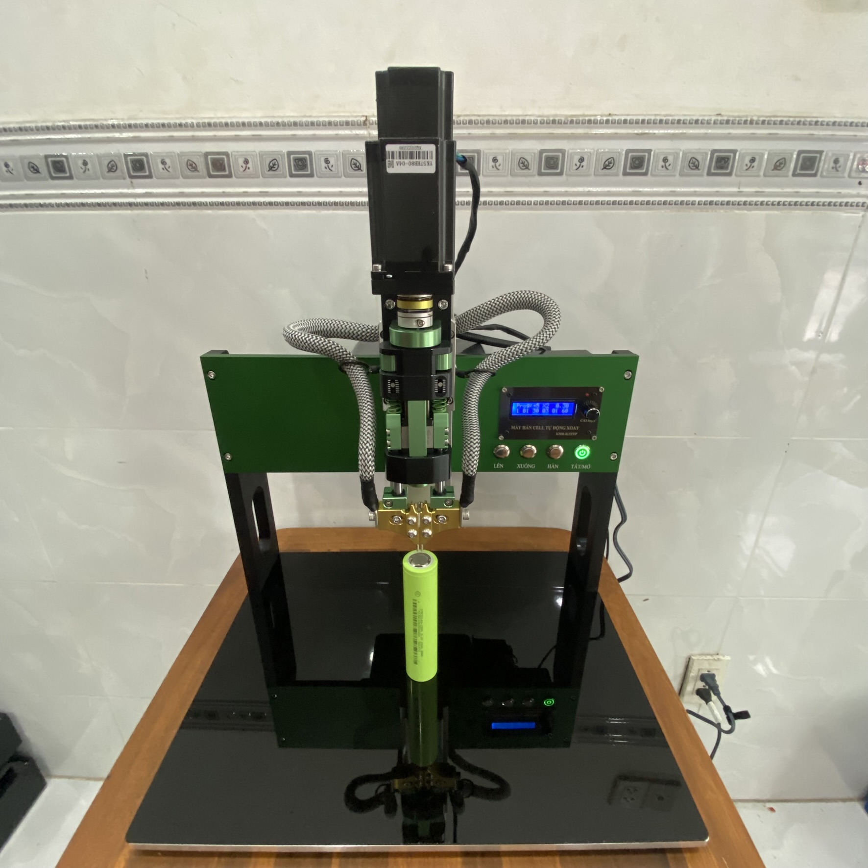 Máy Hàn Cell Tự Động Xoay STEP 57 Mới 2025