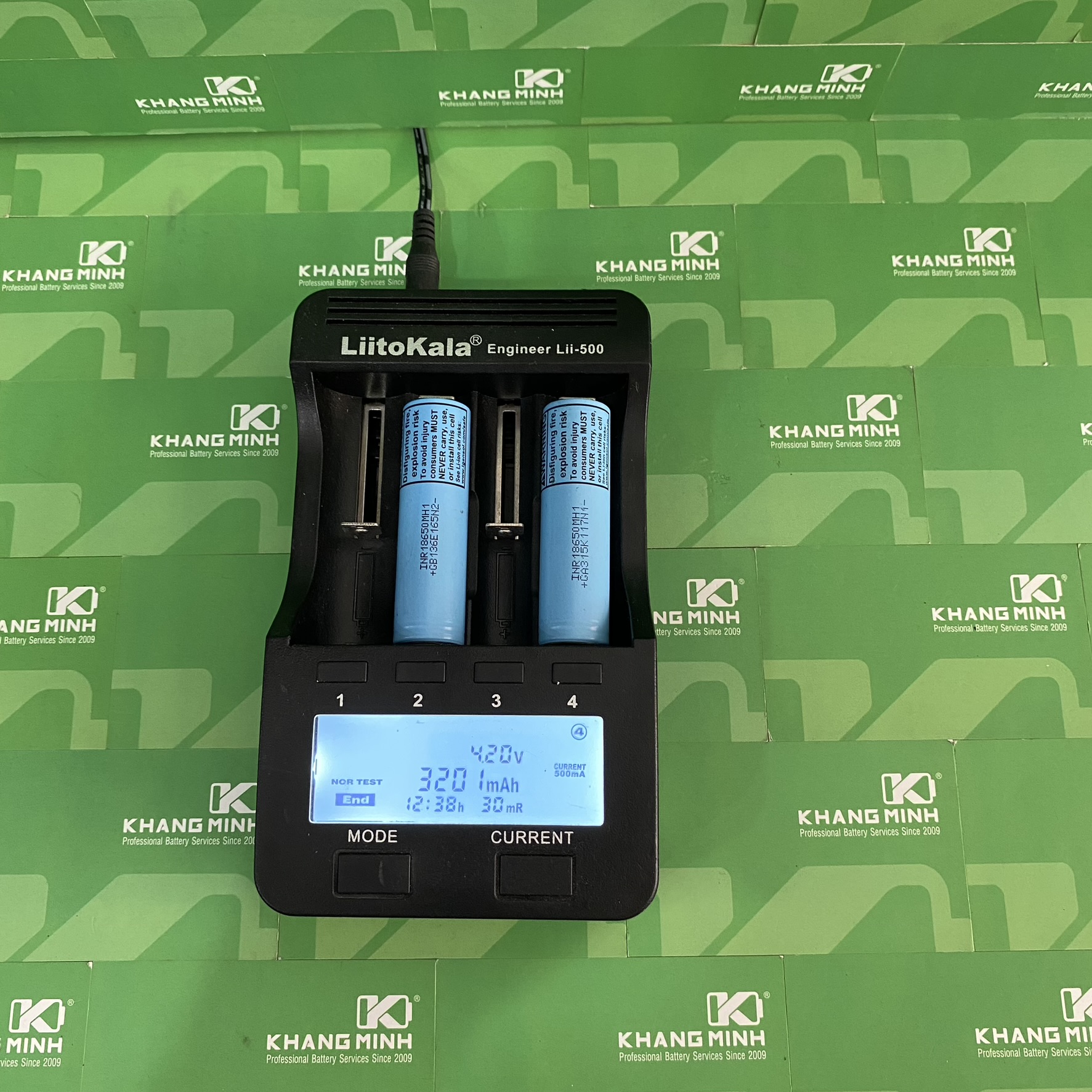 Dung lượng pin LG 3200mAh xả 10A MH1 INR18650MH1 tháo khối chuyên pin xe điện và sạc dự phòng