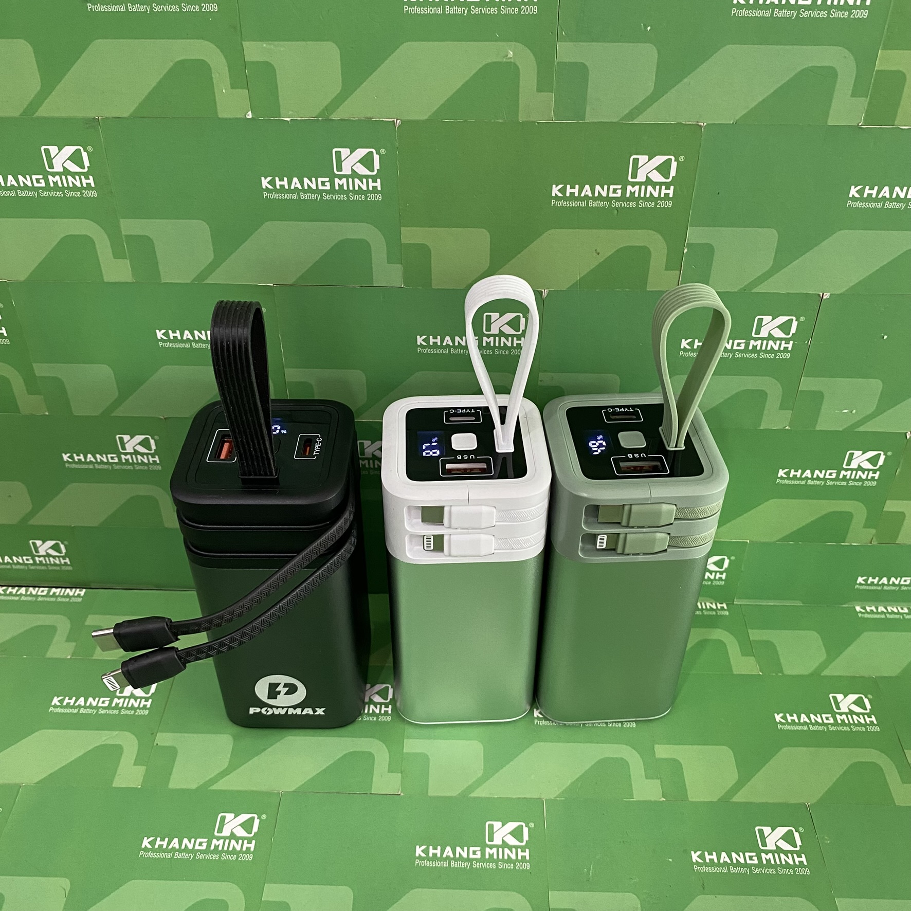 Pin sạc dự phòng 20000mAh sạc nhanh 22W có đèn Led