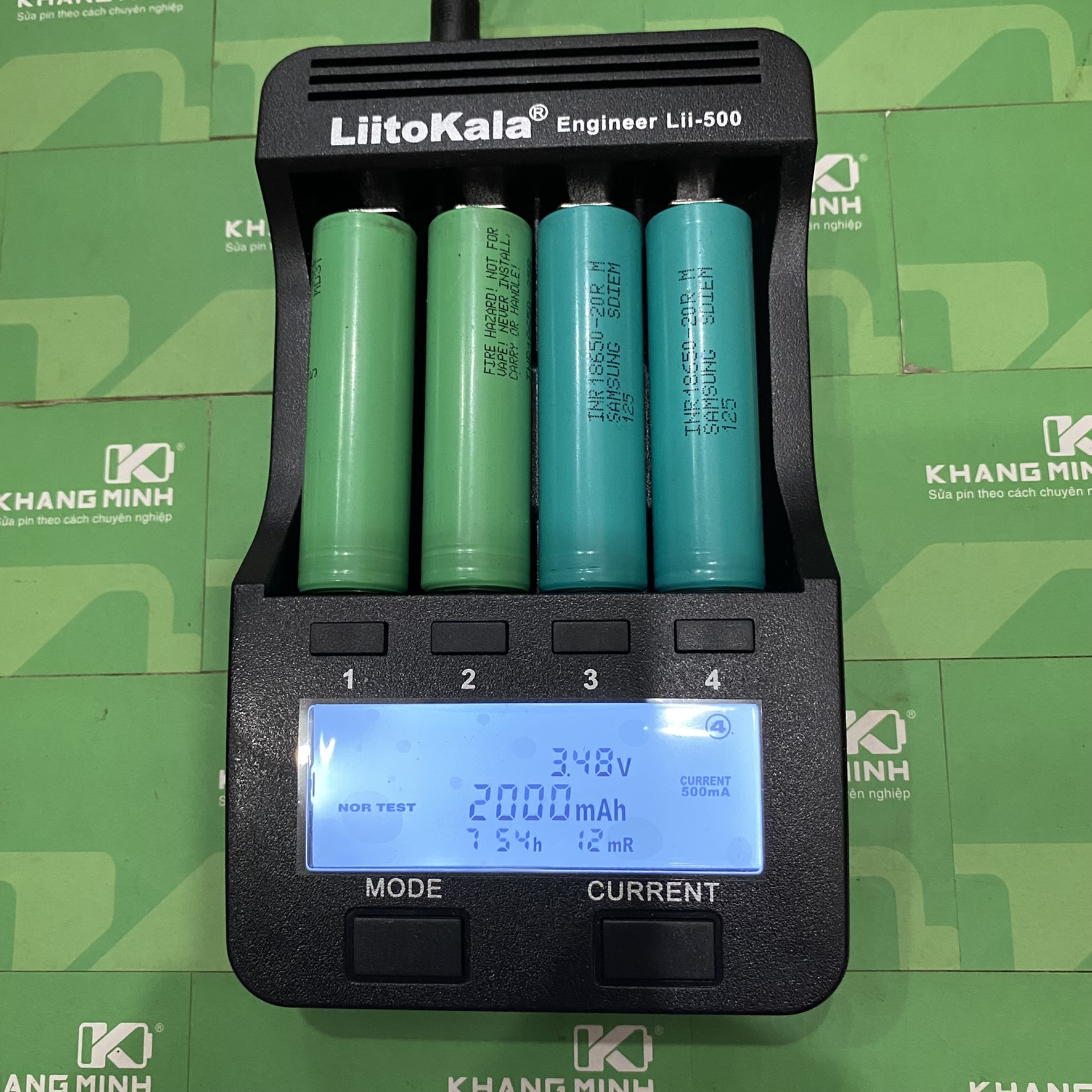 Pin Samsung 20R Mã INR18650-20R 2000mAh Xả 20A Tháo Khối