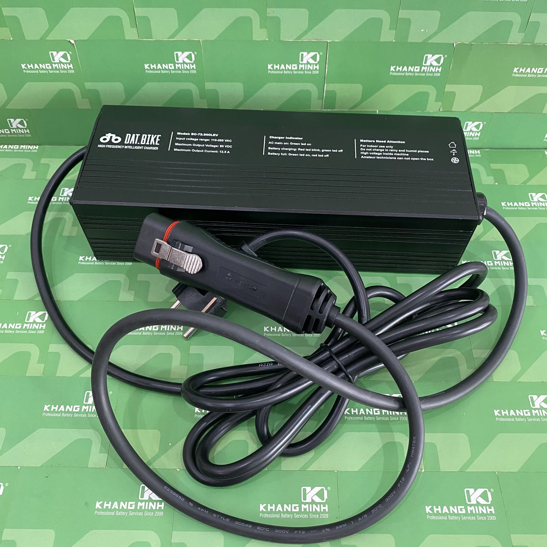 Sạc Dat Bike 900W xe Quantum S2 S3 ch&iacute;nh h&atilde;ng 99%