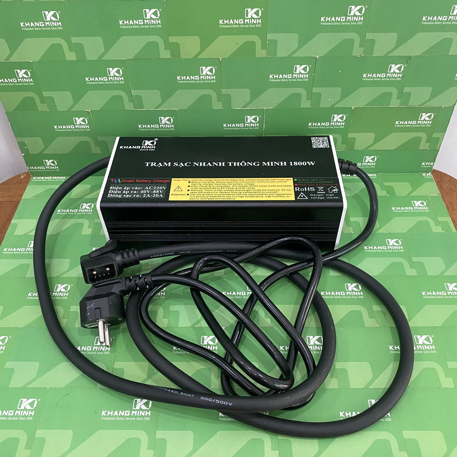 Sạc siêu nhanh 1800W 20A VinFast chuyên lắp Trạm sạc nhanh