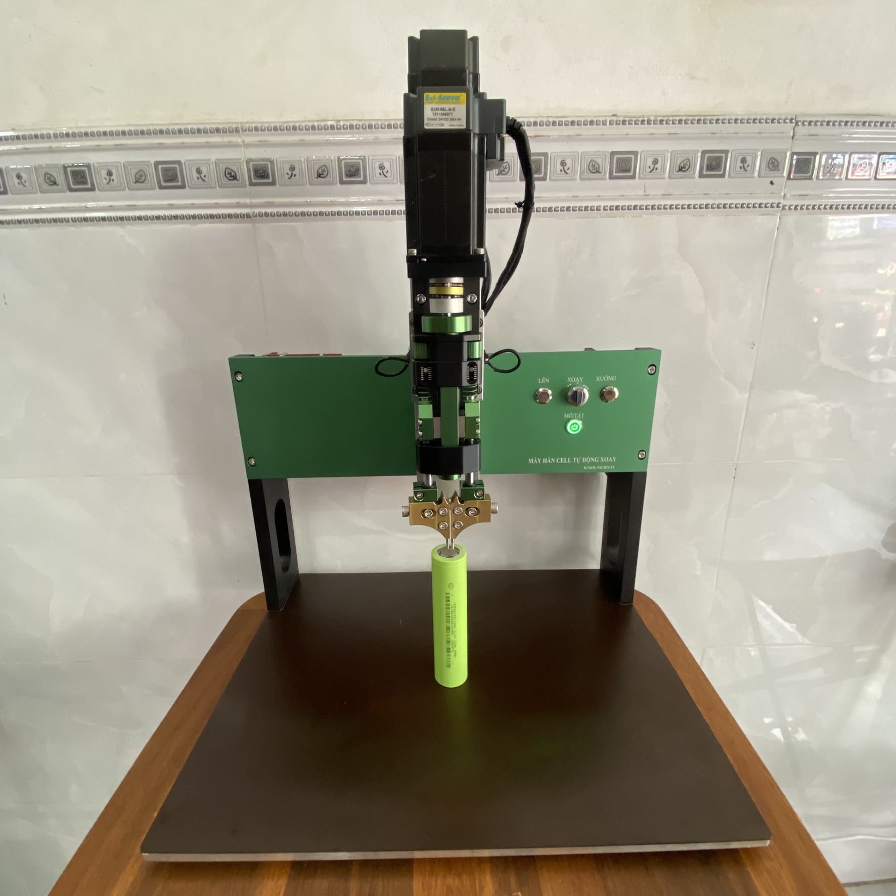 Trụ hàn tự động Xoay EZI Servo 56L cao cấp CNC