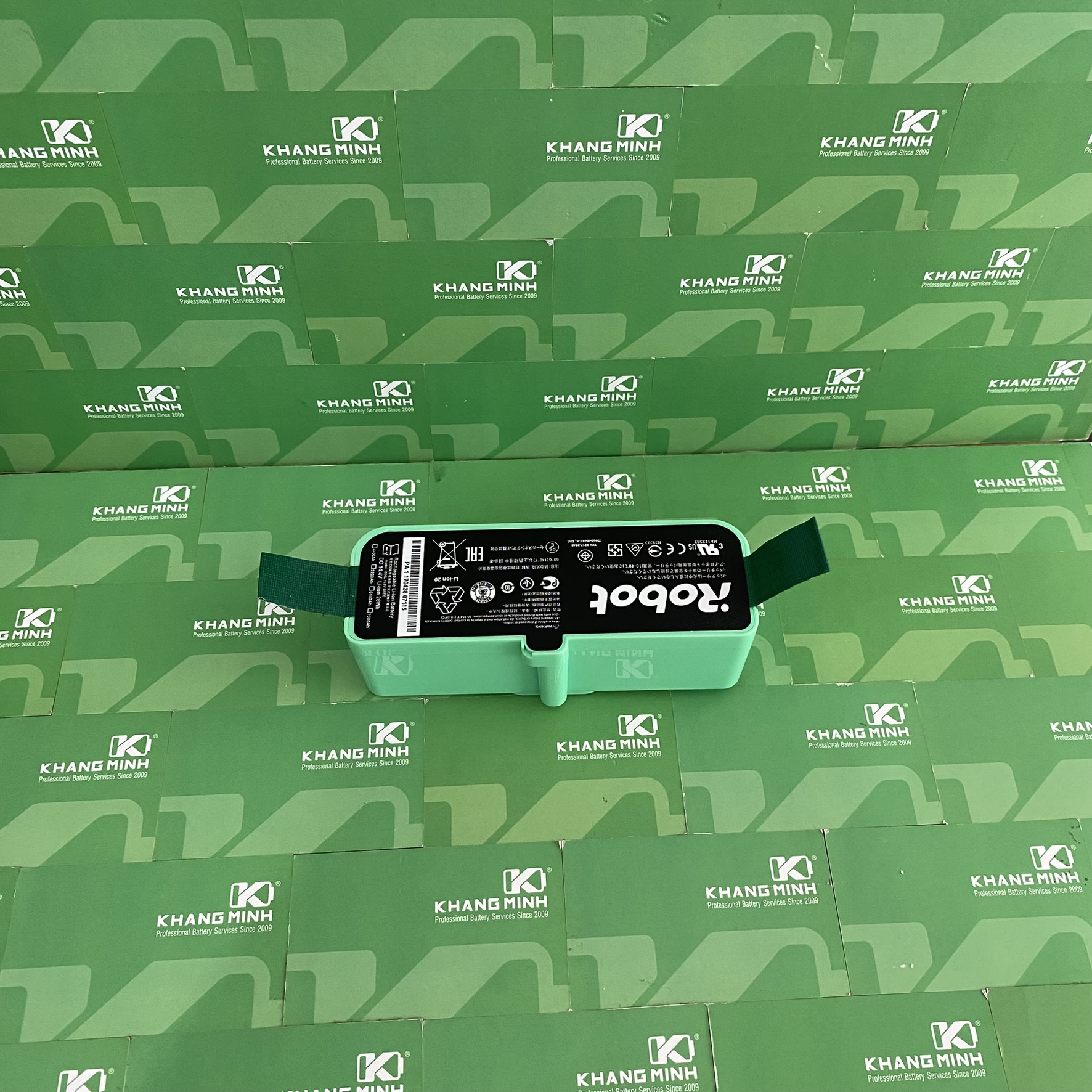 Pin iRobot Roomba 14.4V 6400mAh Li-ion Đời 6, 7, 8, 9 Series